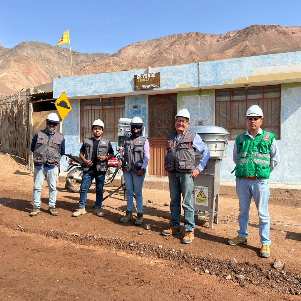 Monitoreo ambiental en camino vecinal en trocha