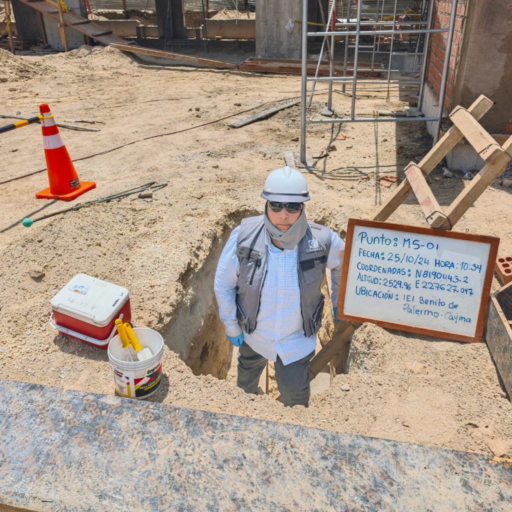 Monitoreo ambiental en construcción educativa
