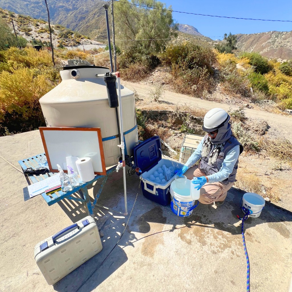 Monitoreo ambiental de agua para consumo humano