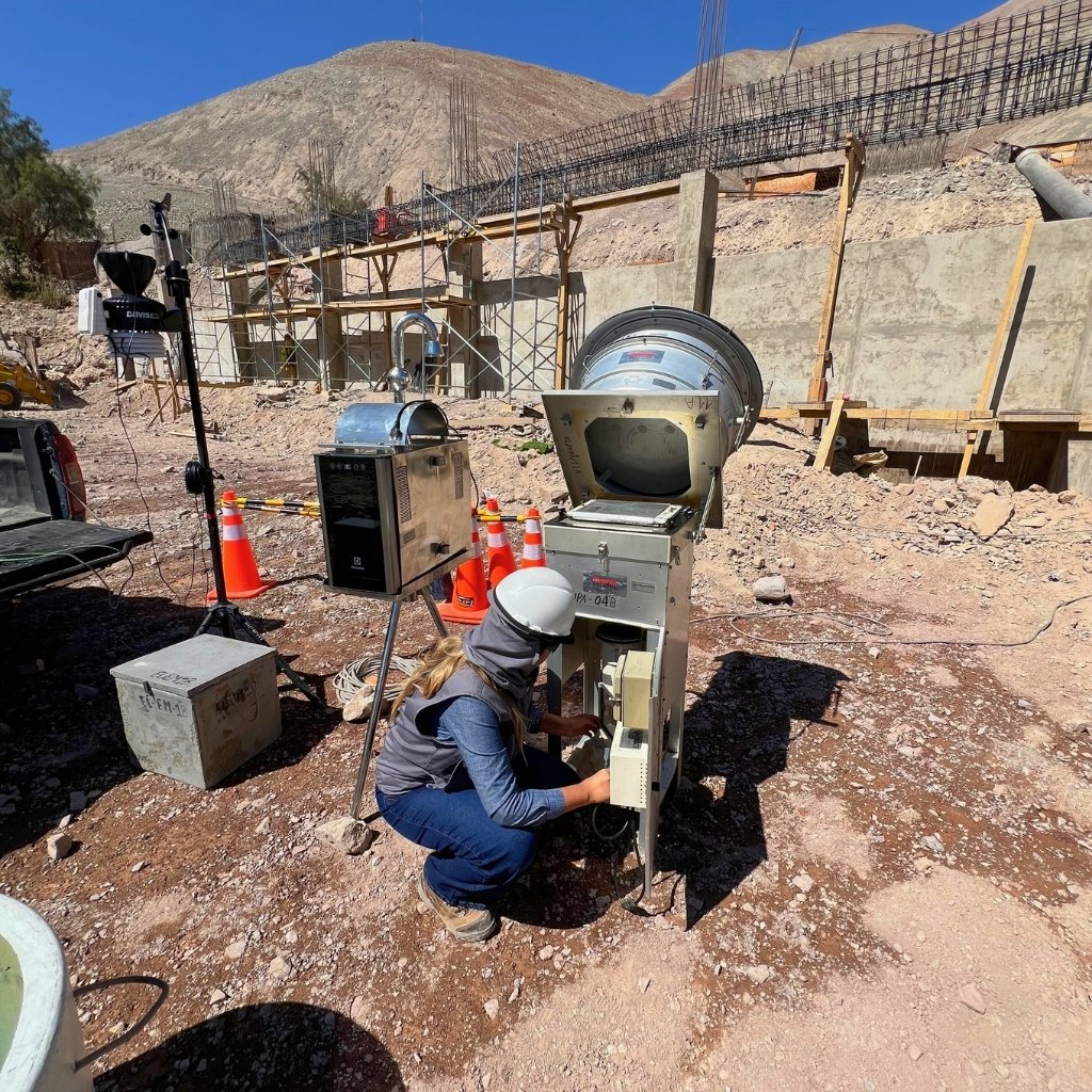 Monitoreo ambiental en complejo deportivo